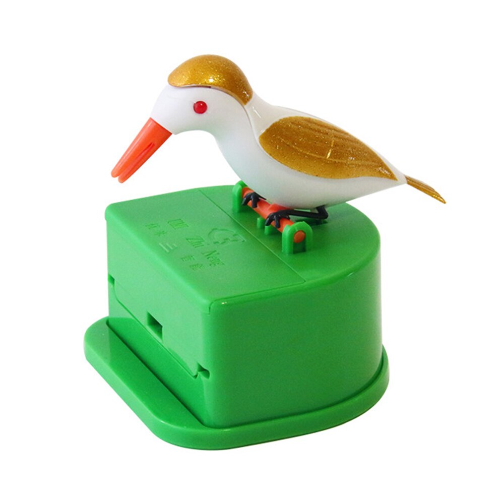 Adorable Little Bird Toothpick Container - Automatic Toothpick Dispenser, Toothpick Holder for Home Décor, Table Decoration, Table Accessories