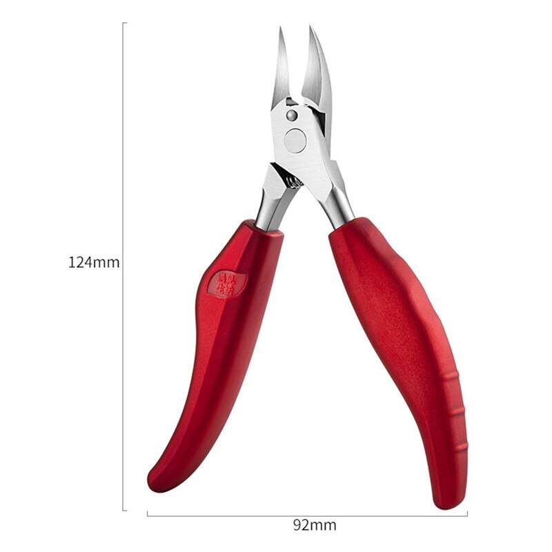 Toe Nail Clippers - Nail Correction Tool for Thick Nails, Ingrown Toenails, Nippers, Cutters, Dead Skin, Dirt Remover, Pedicure Care