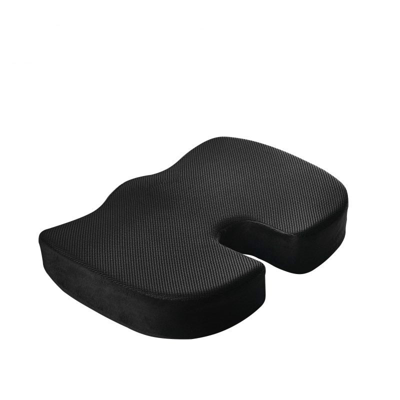 Gel Orthopedic Chair Cushions Velvet Office Sitting Cushion Anti-stress Seat On The Chair Memory Foam U Coccyx Protect Pad Mesh