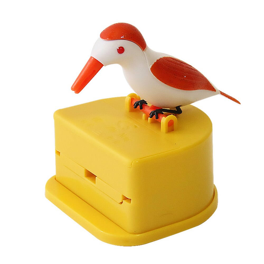 Adorable Little Bird Toothpick Container - Automatic Toothpick Dispenser, Toothpick Holder for Home Décor, Table Decoration, Table Accessories