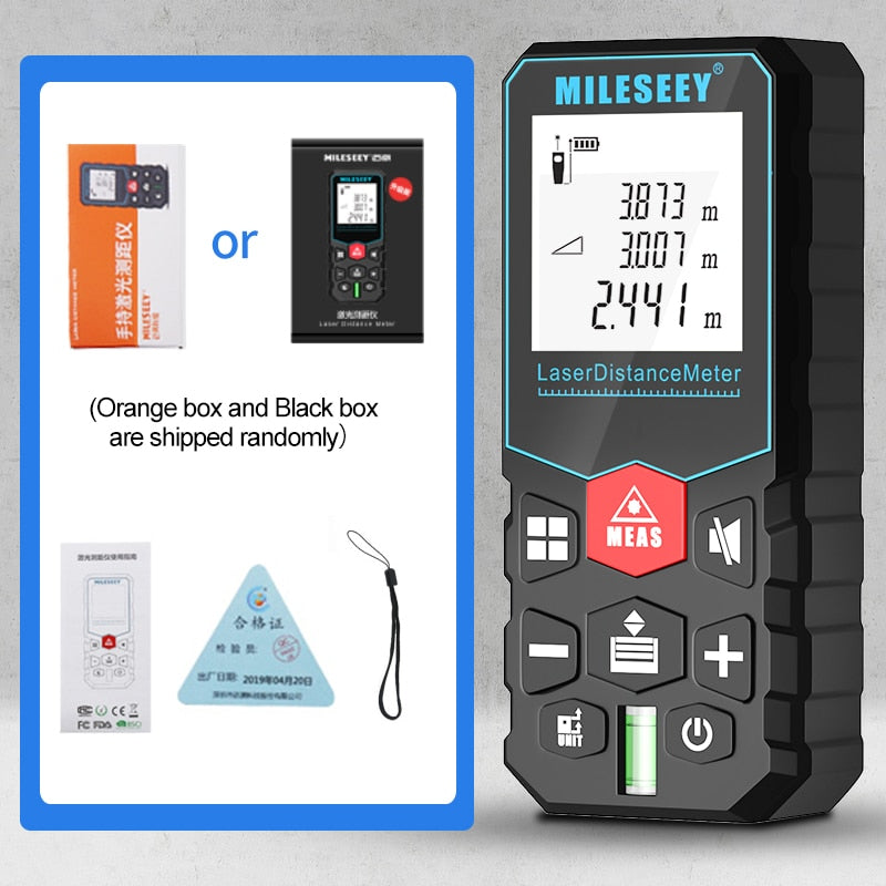 Laser Distance Meter - Electronic Roulette Digital Tape Rangefinder Trena Metro - Laser Range Finder Measuring Tape