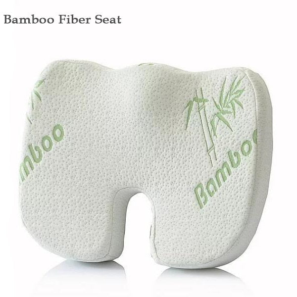 Orthopedic Hemorrhoids Seat Cushion - Memory Foam Rebound Cushion - Lumbar Support for Office Chair - Pain Relief Pillow