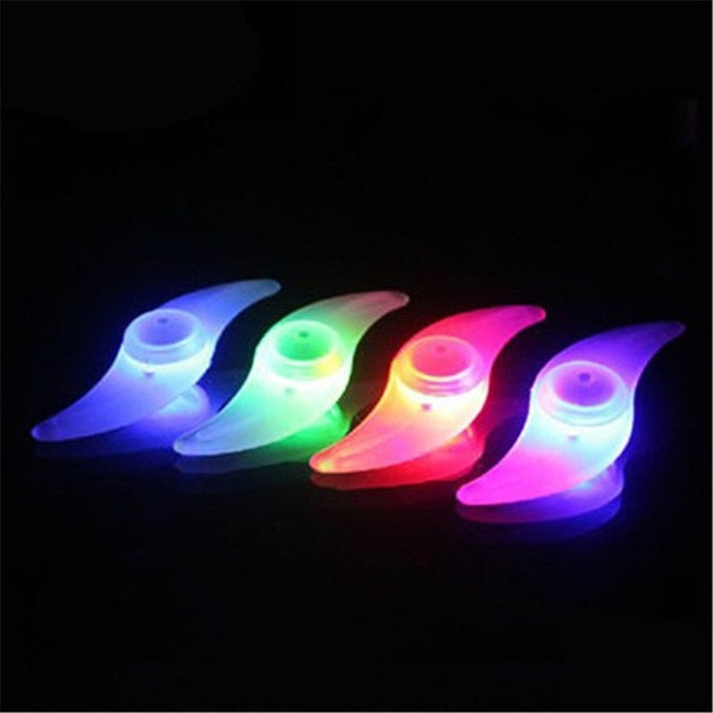 Bicycle Wheel Spoke Light - 3 Mode LED Neon, Waterproof Bike Safety Warning Light, Easy To Install Bicycle Accessories with Battery