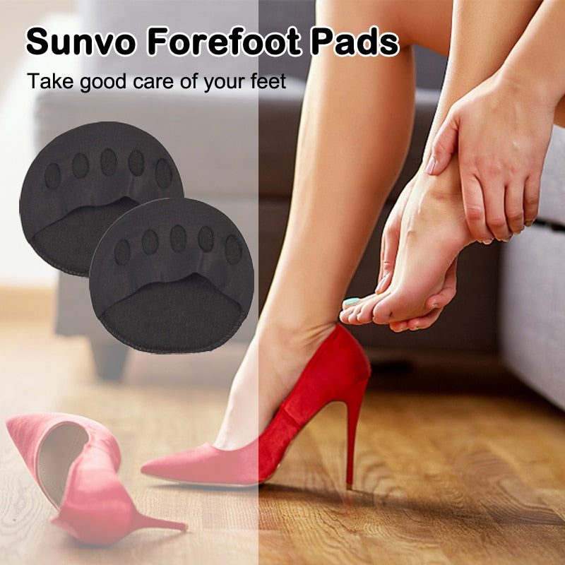 Women's Metatarsal Pads for High Heels - Foot Pain Relief Insoles for Calluses & Corns - Ball of Foot Cushions