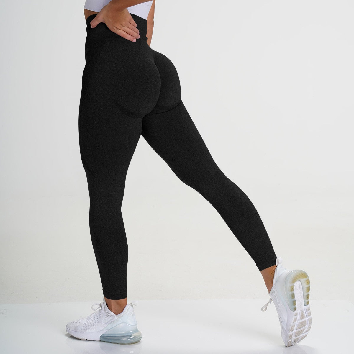 Seamless Leggings Women Sport Slim Shorts - Fitness High Waist Workout Pants - Gym Clothing for Women - Female Pants