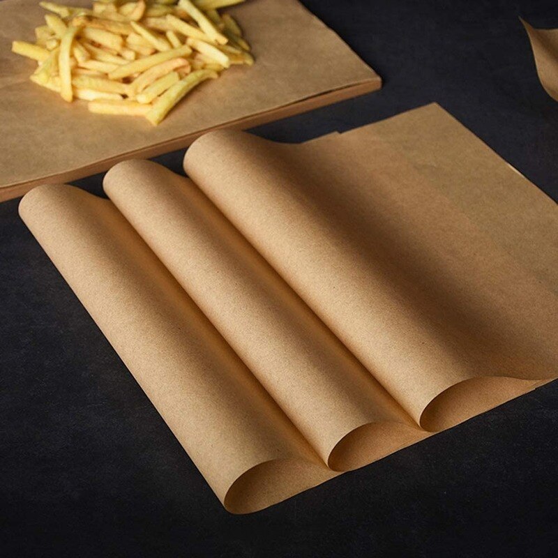 Parchment Paper Baking Paper - 50/100PC, Size 25*35cm/20*20cm/20*30cm/30*40cm, Oiled Paper, Suitable for Cake Pastry Food, Bakeware