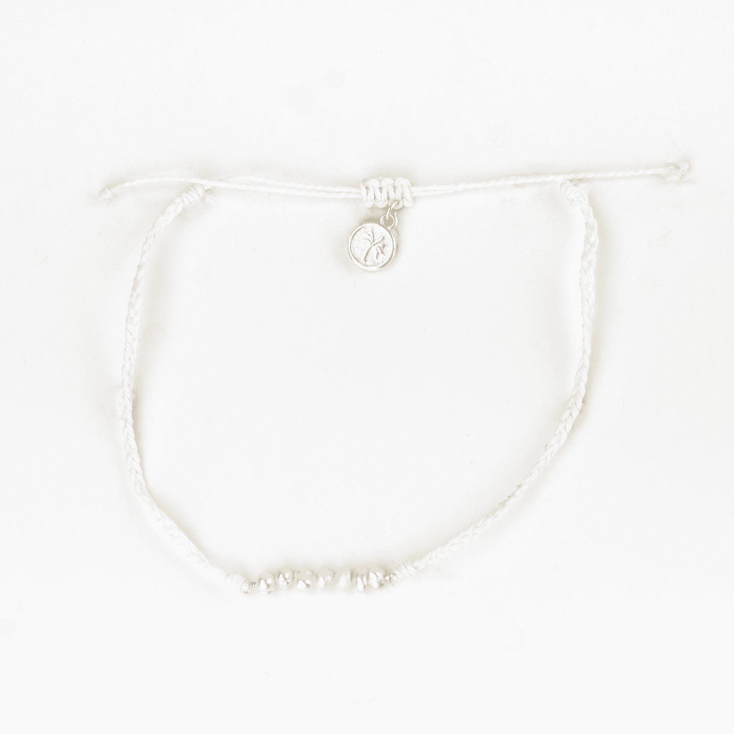 Lahaina Pearl Handmade Anklet - White